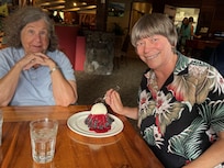 dessert after dinner at nearby Haleiwa Joe’s