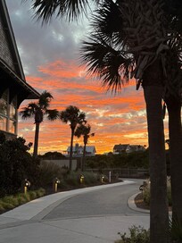 Beautiful sunset at Shoals Club