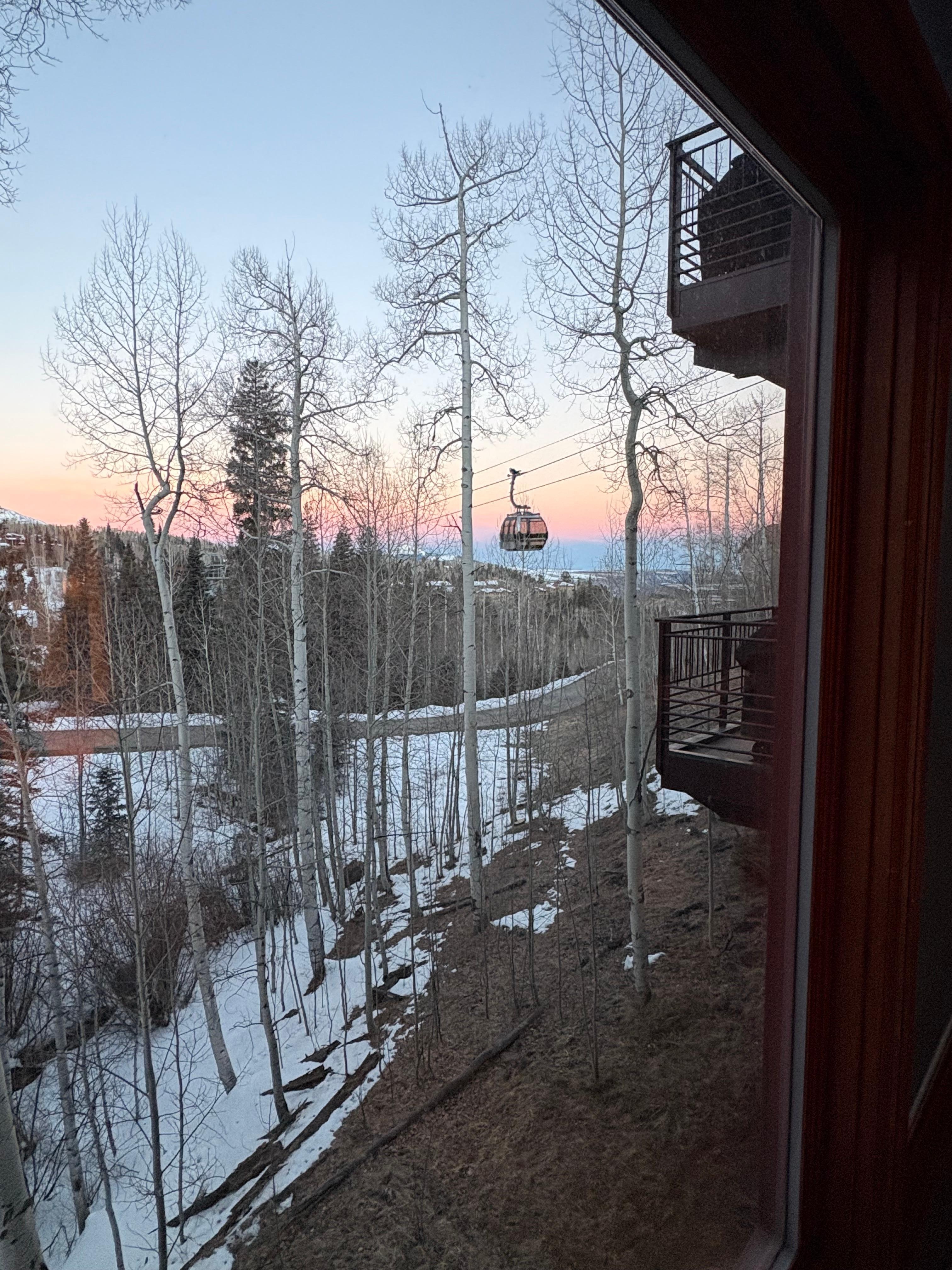 Beautiful views from the condo!