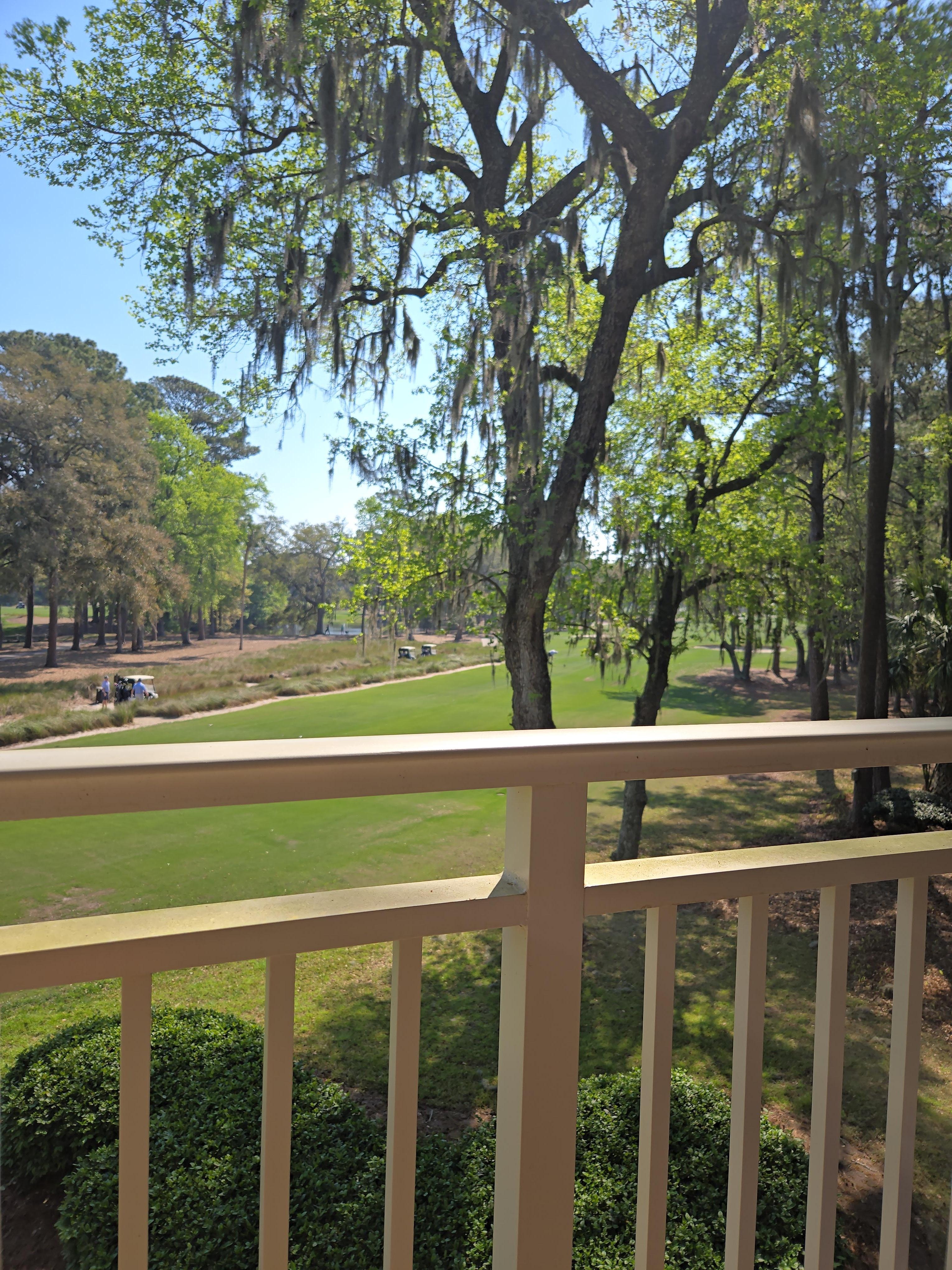 9th tee box view from balcony 