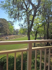 9th tee box view from balcony