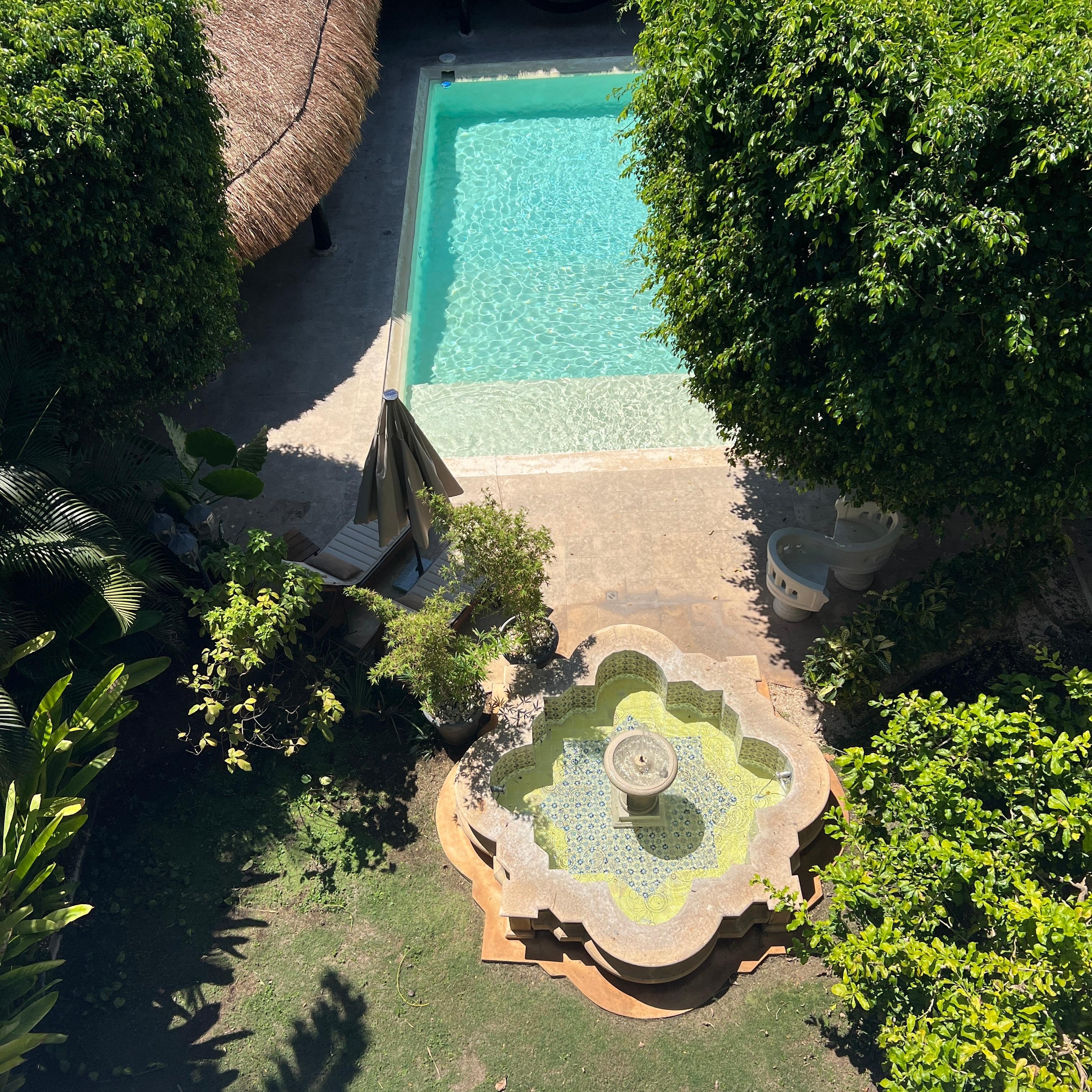 Alberca vista de dia