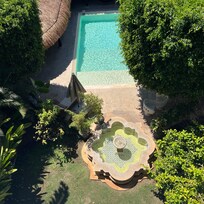 Alberca vista de dia