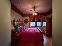 Bed room in the anniversary suite