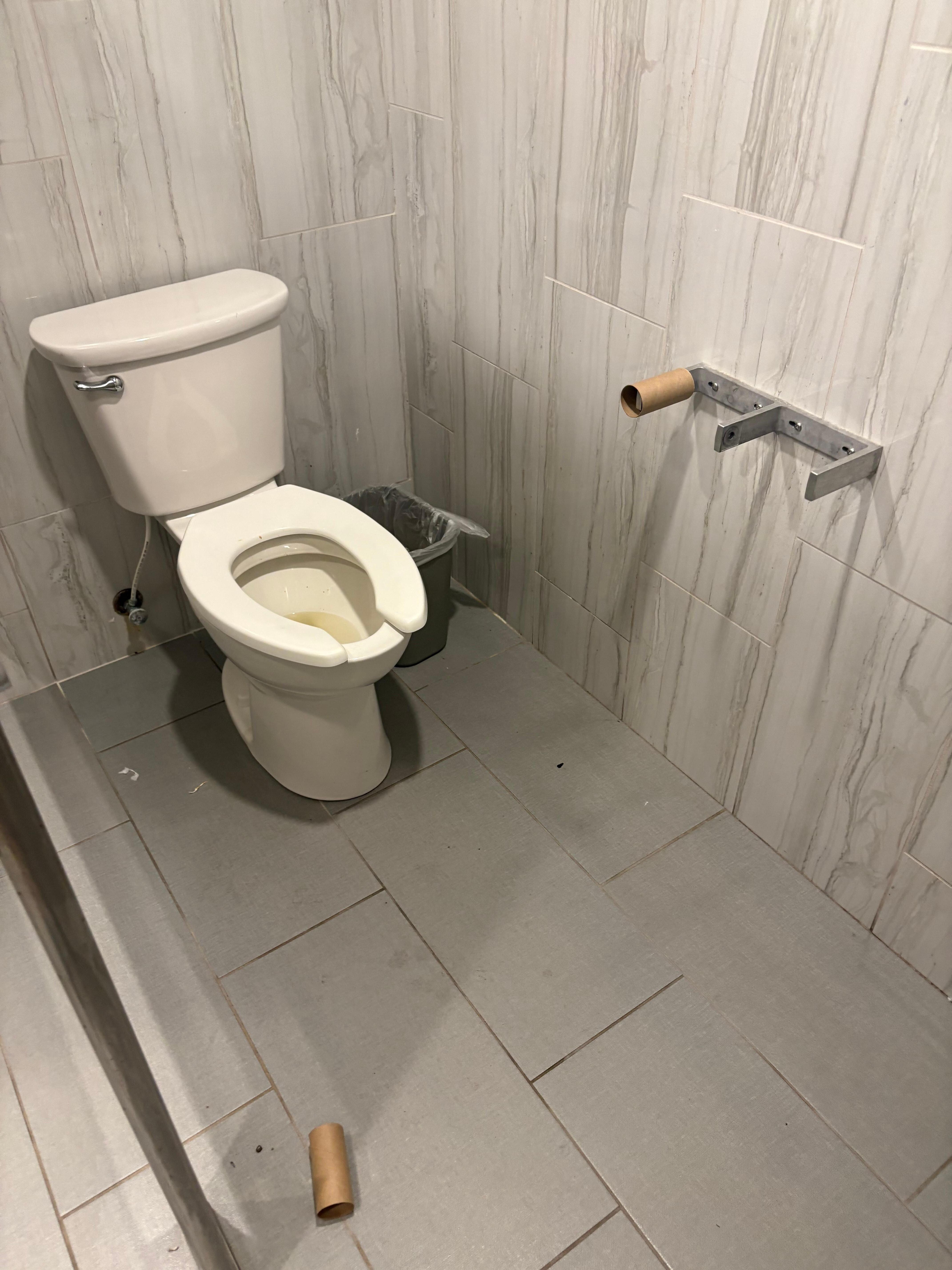 Lobby restroom