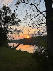 Sunrise from the deck