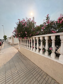 Road leading up to property