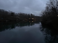 View of lake from dock