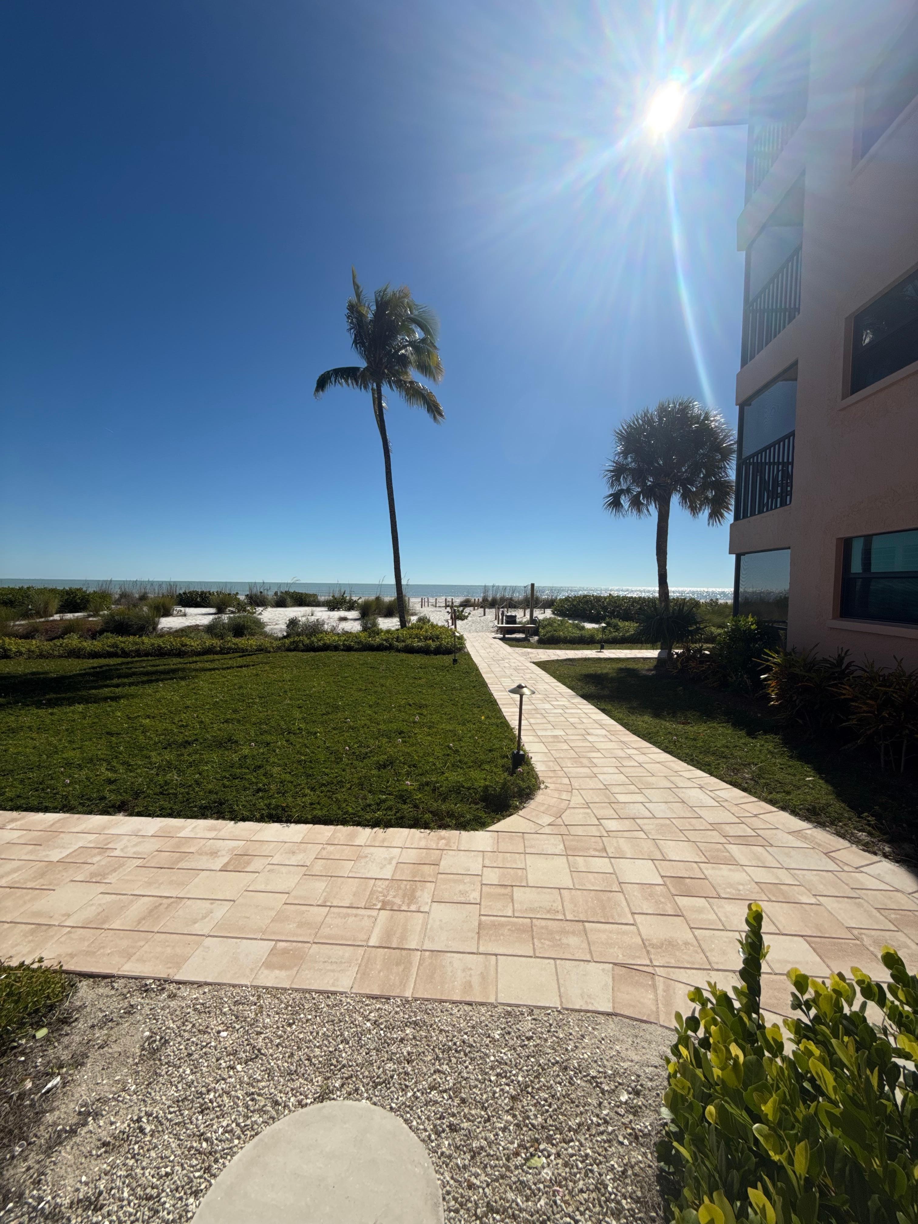 View from screened porch.