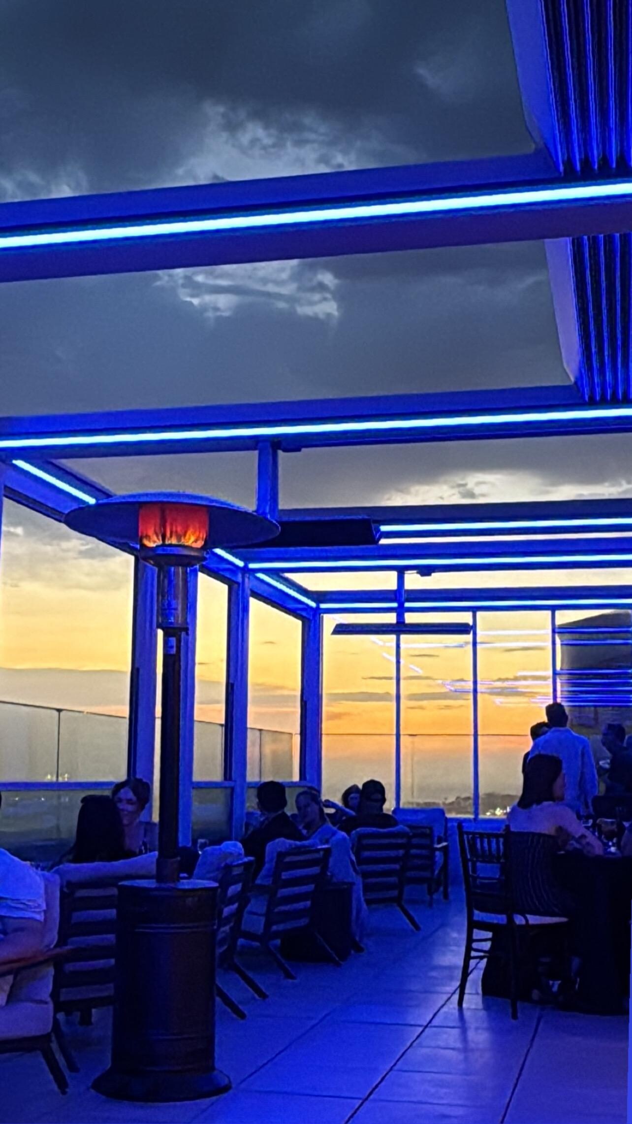 Rooftop bar