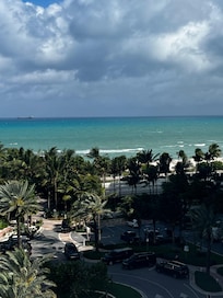 Our view from the room balcony.