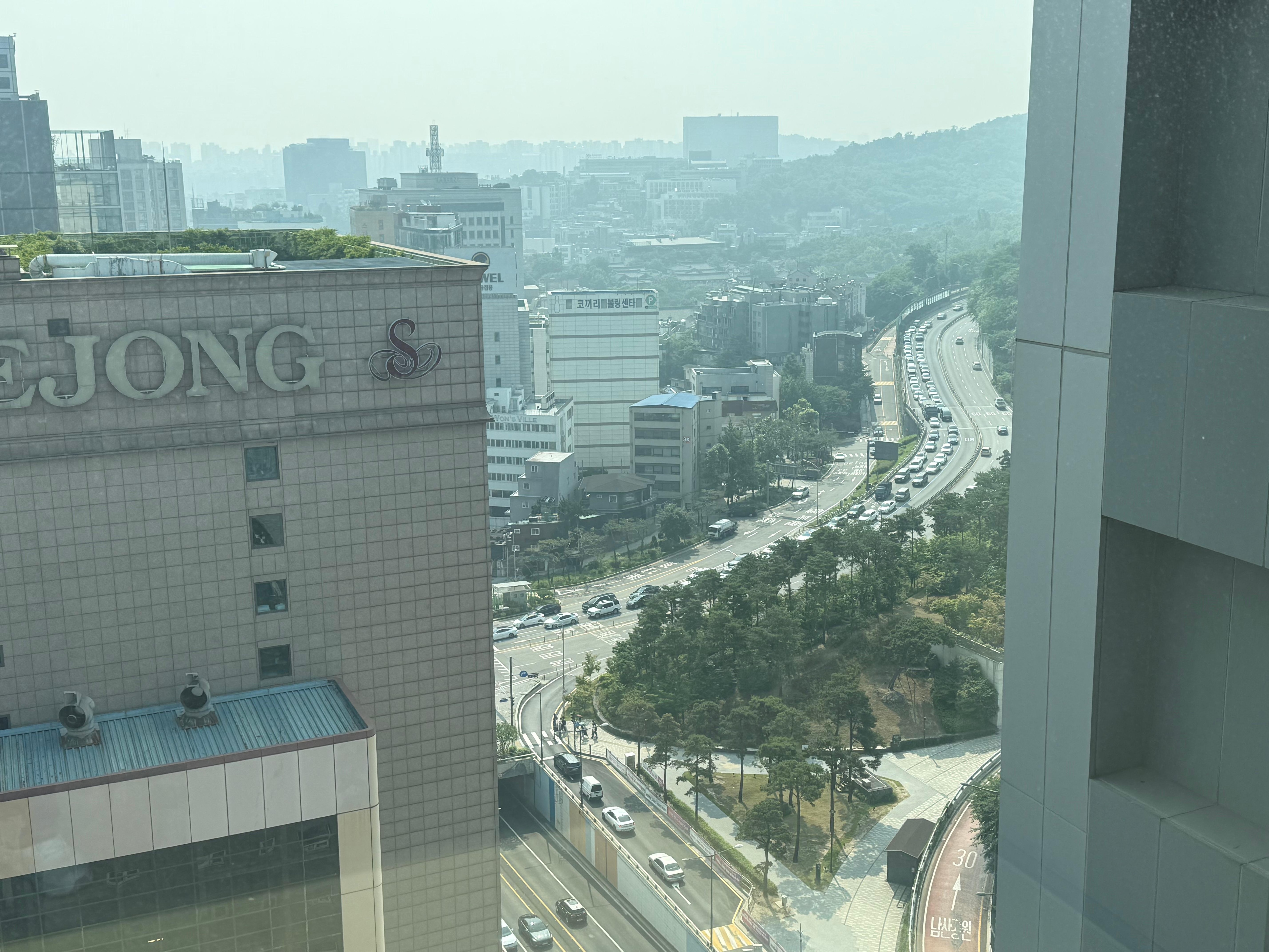 View from 20th floor