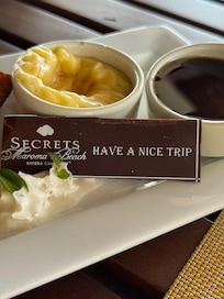 A chocolate farewell on our last day