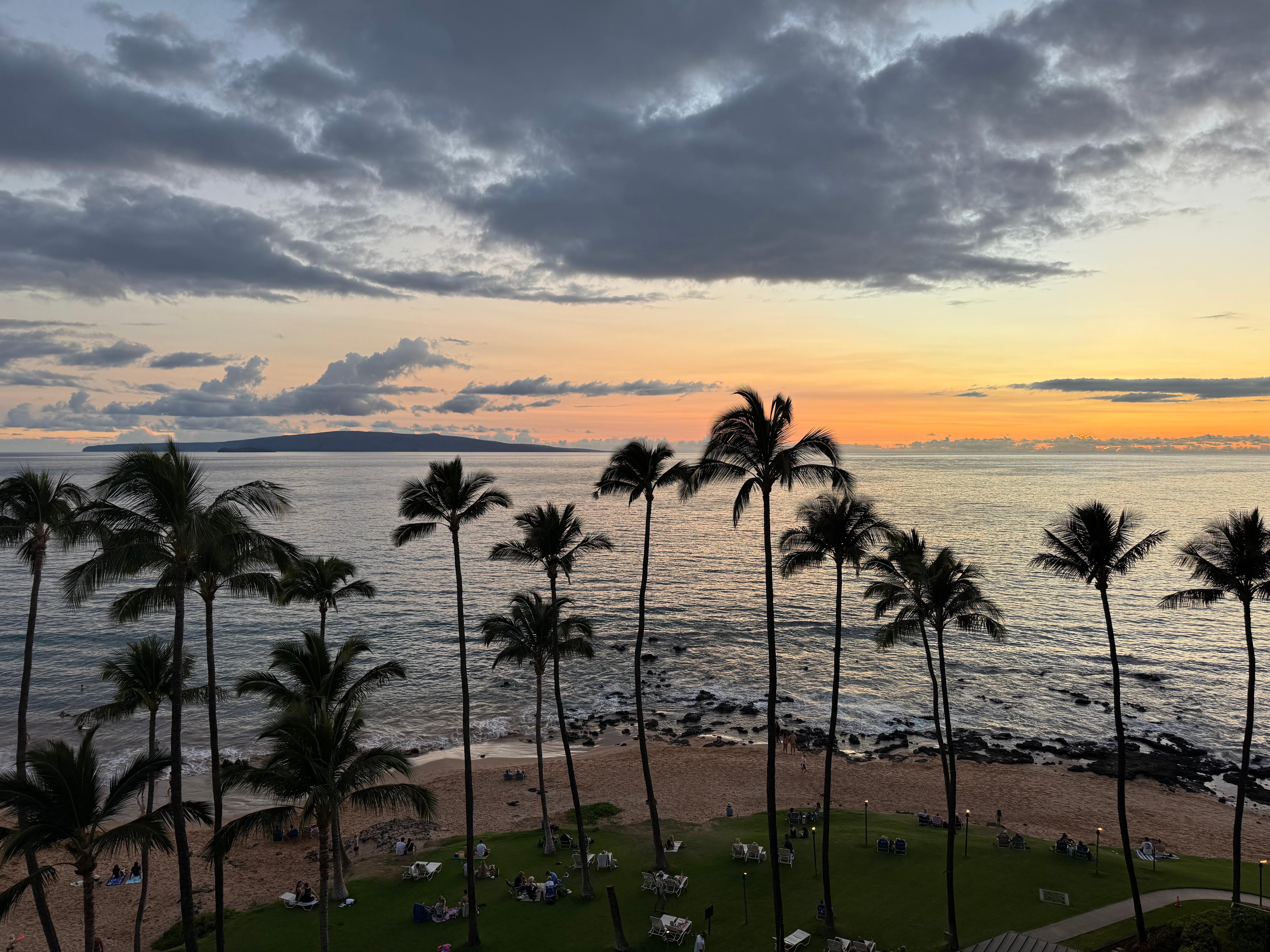 View from the balcony
