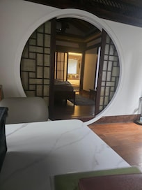 Super-clean and comfortable inside. Modern pristine bathroom.