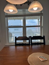 View from the dining room