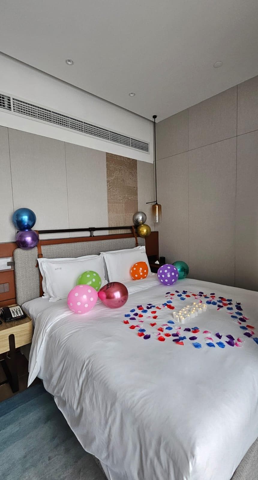 簡單而美麗的佈置