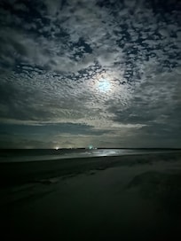 Night on the beach