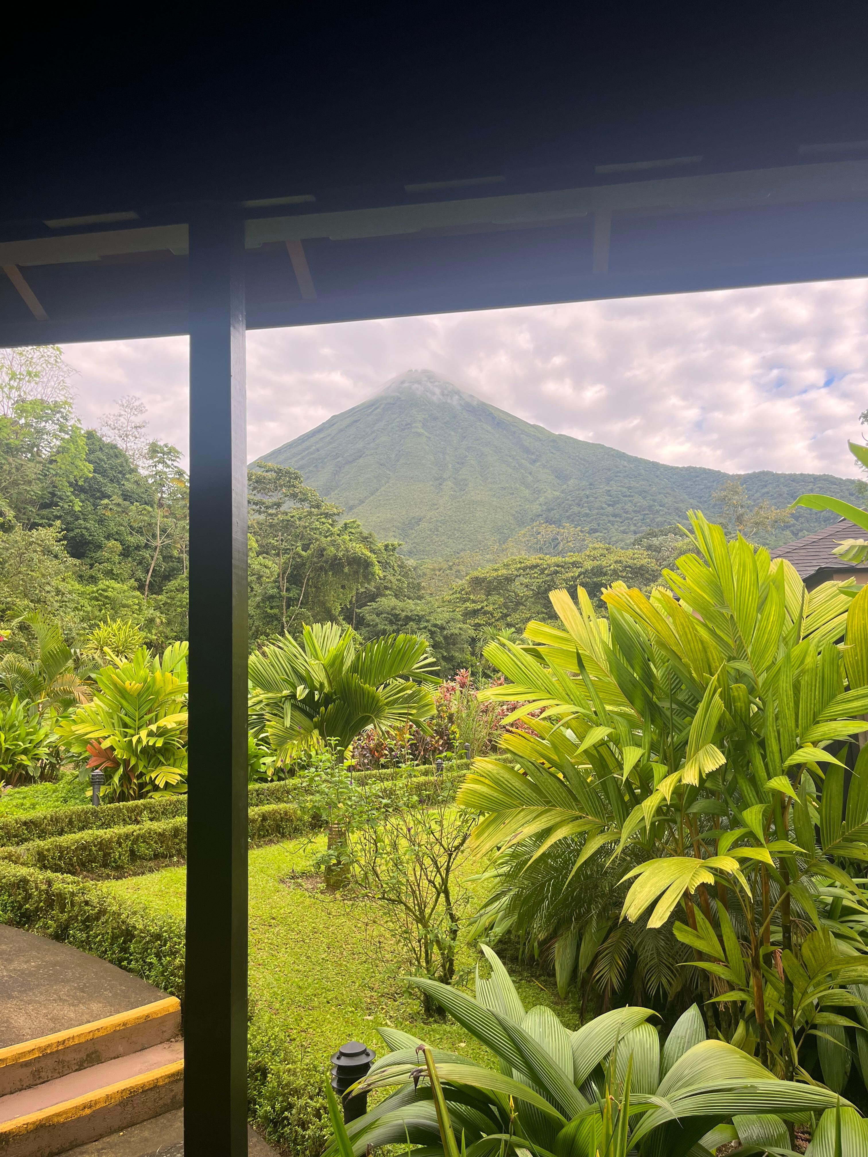 View from our casita porch. 