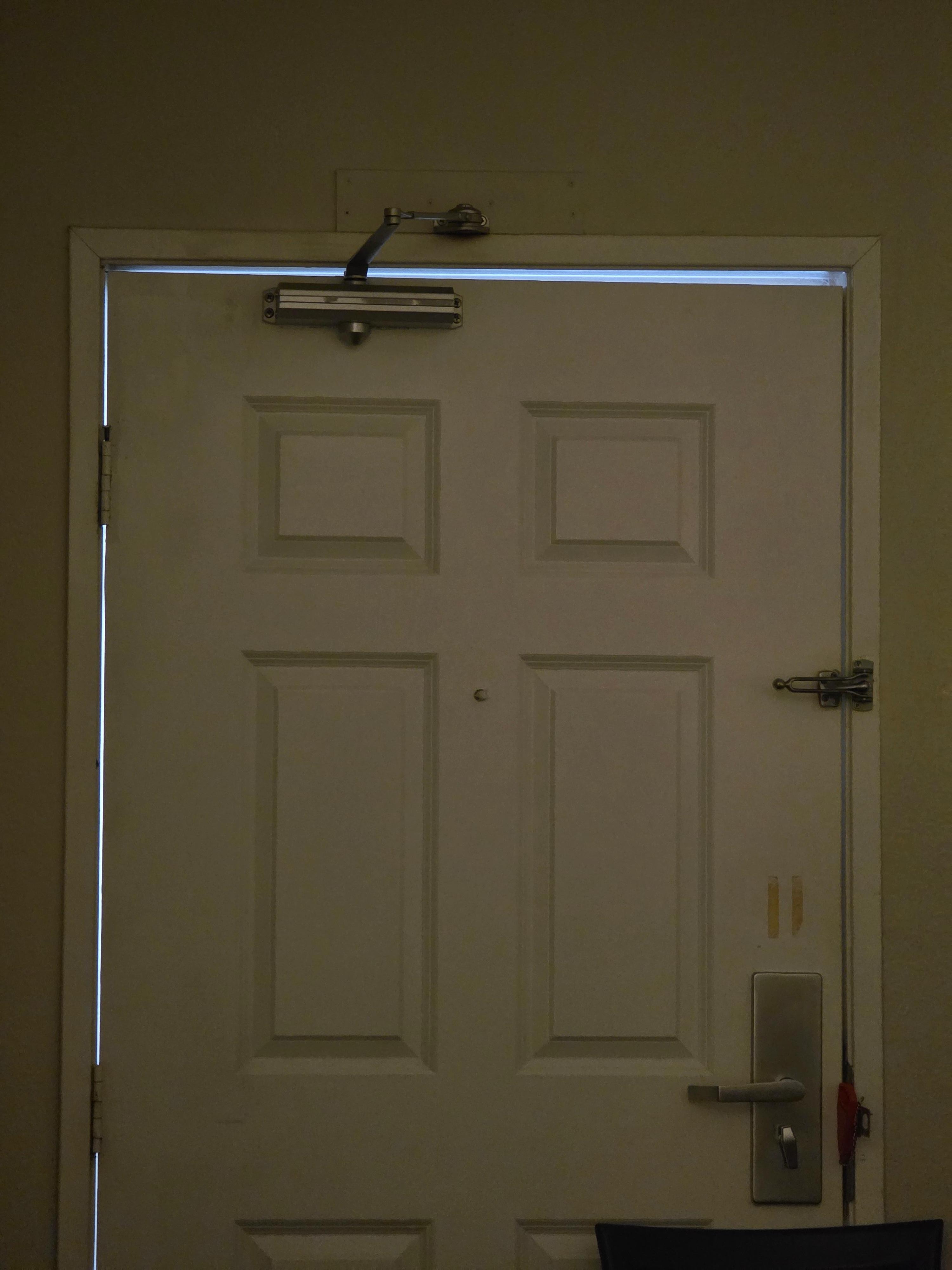 Only issue for me was the gap at the top right of the door. Kind of worries me.