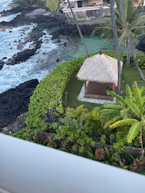 Lagoon view from Lanai