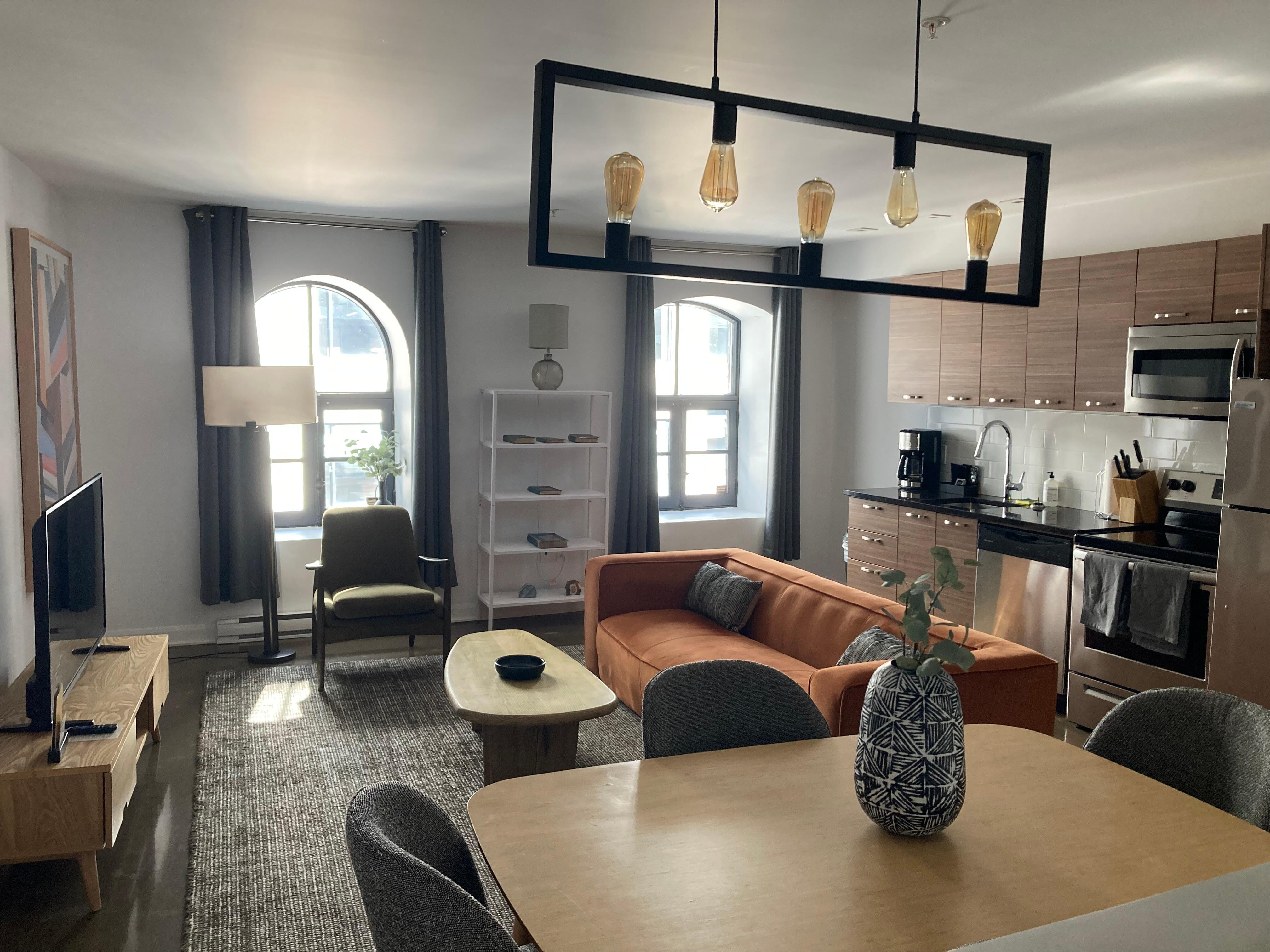 Interior of apartment 