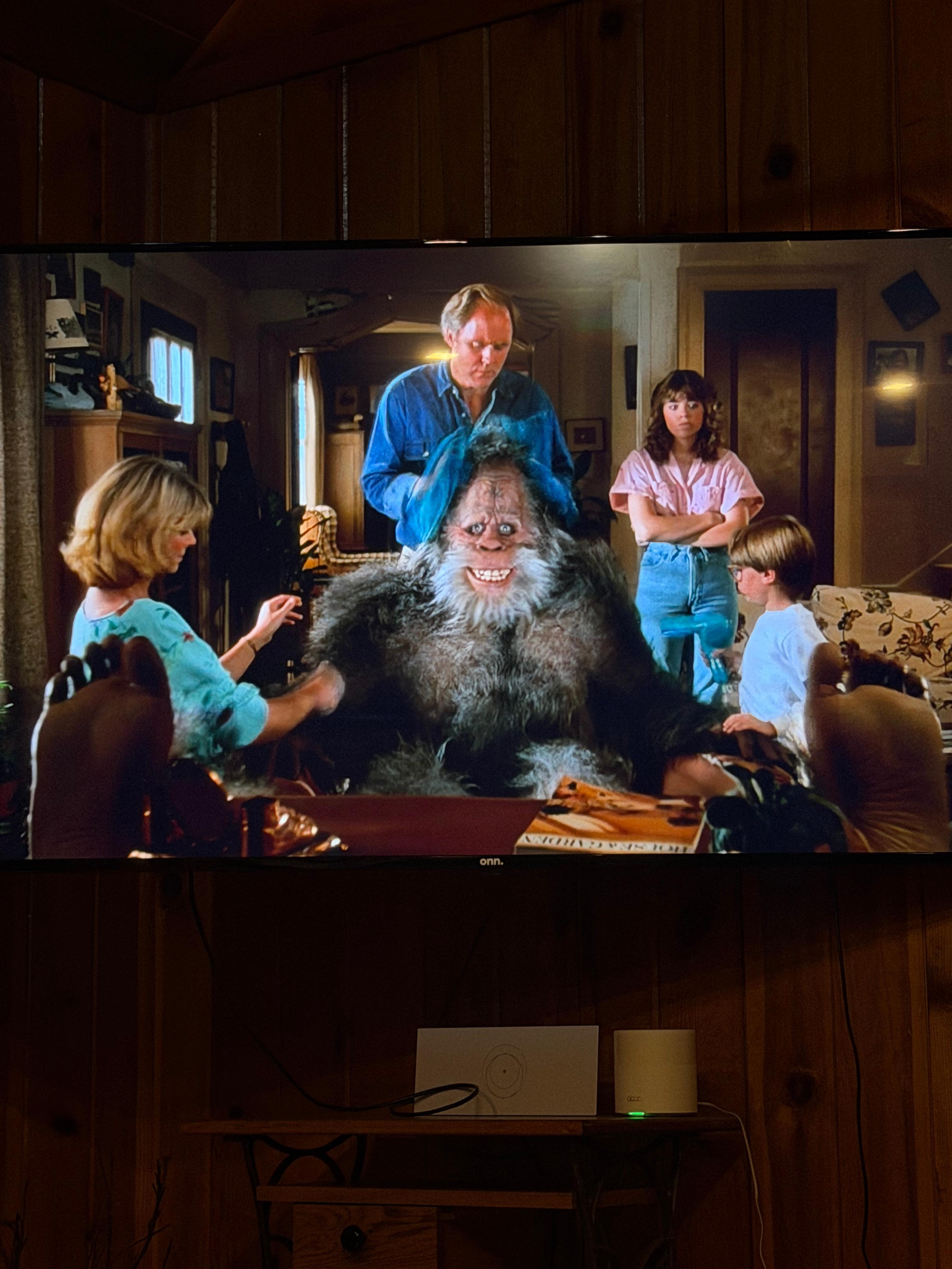 Had to watch a classic while staying there!!