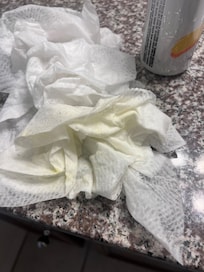 wiping down of the bed