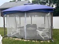 The outdoor shelter.