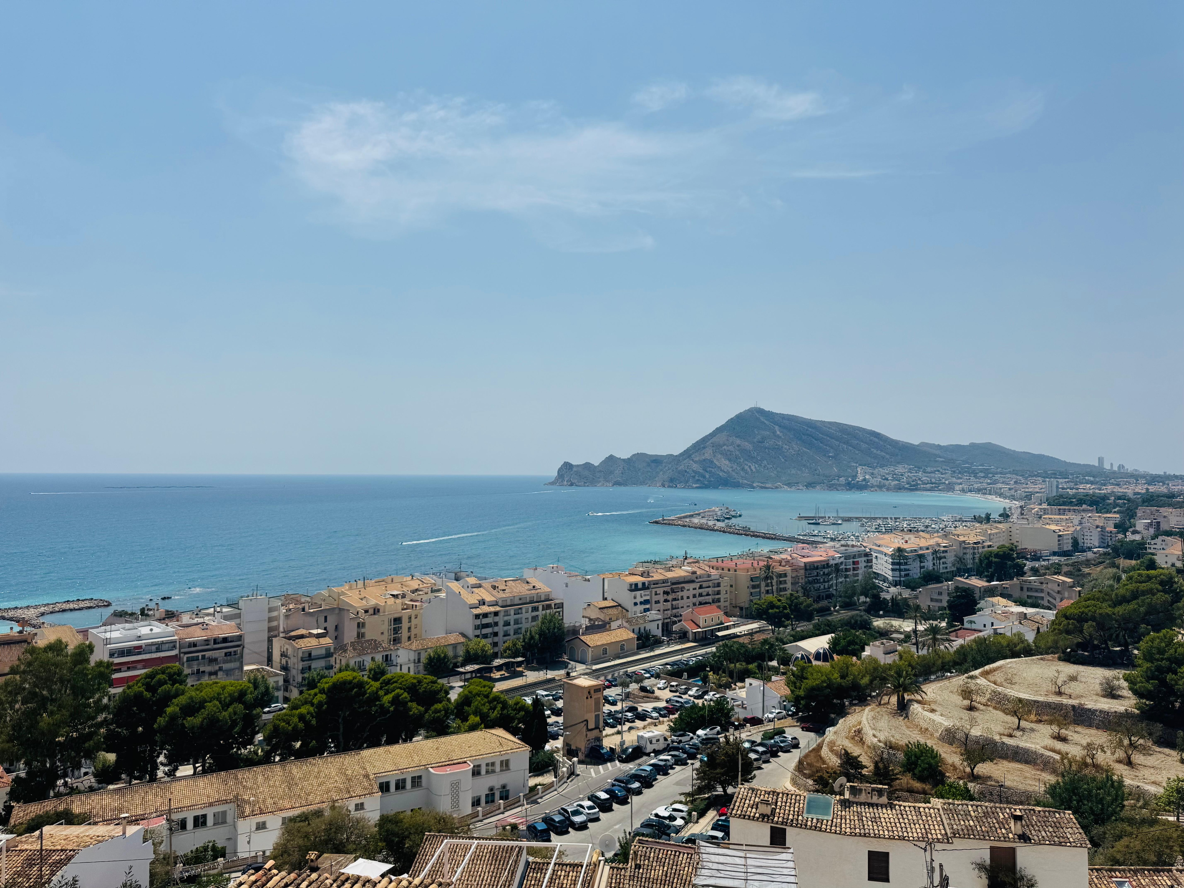 View from Altea along the coast