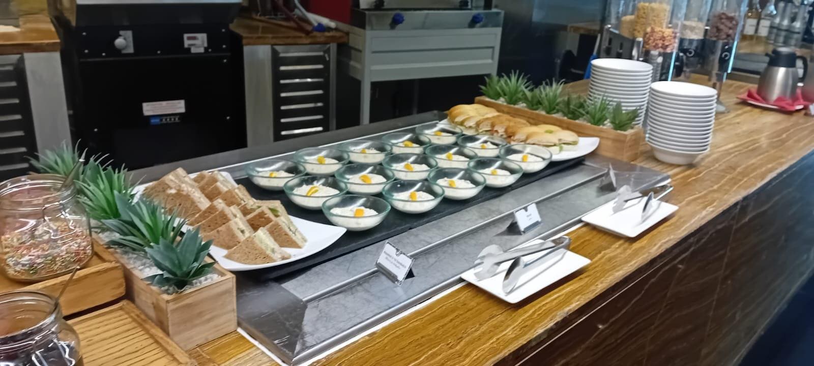 Family Enjoying the buffet 