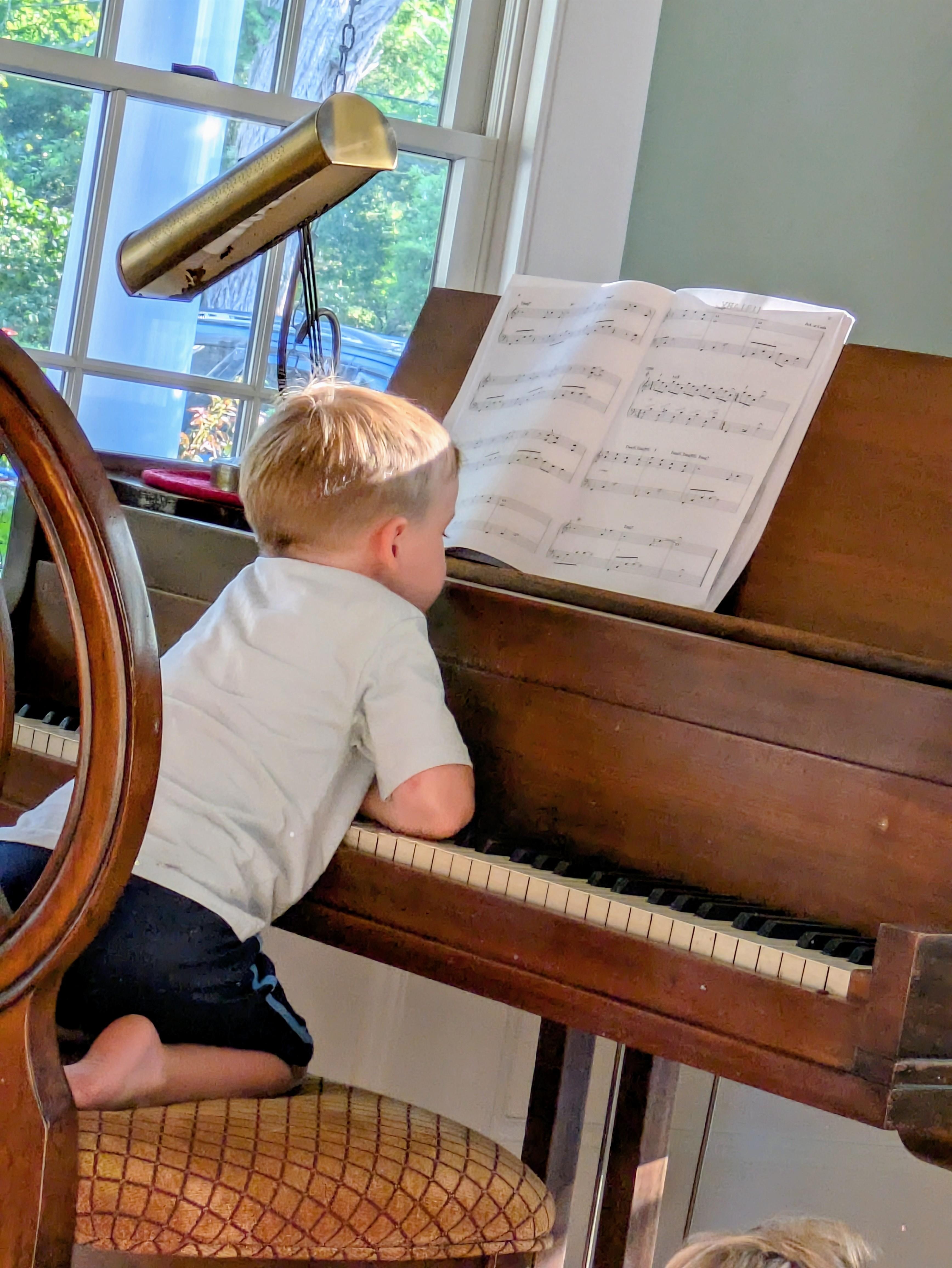 With musical accompaniment
