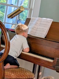 With musical accompaniment