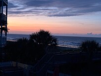 Early morning on the deck