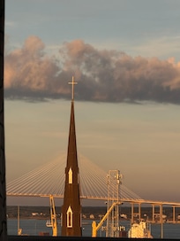 View from room - Sunset