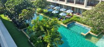 View from our room.