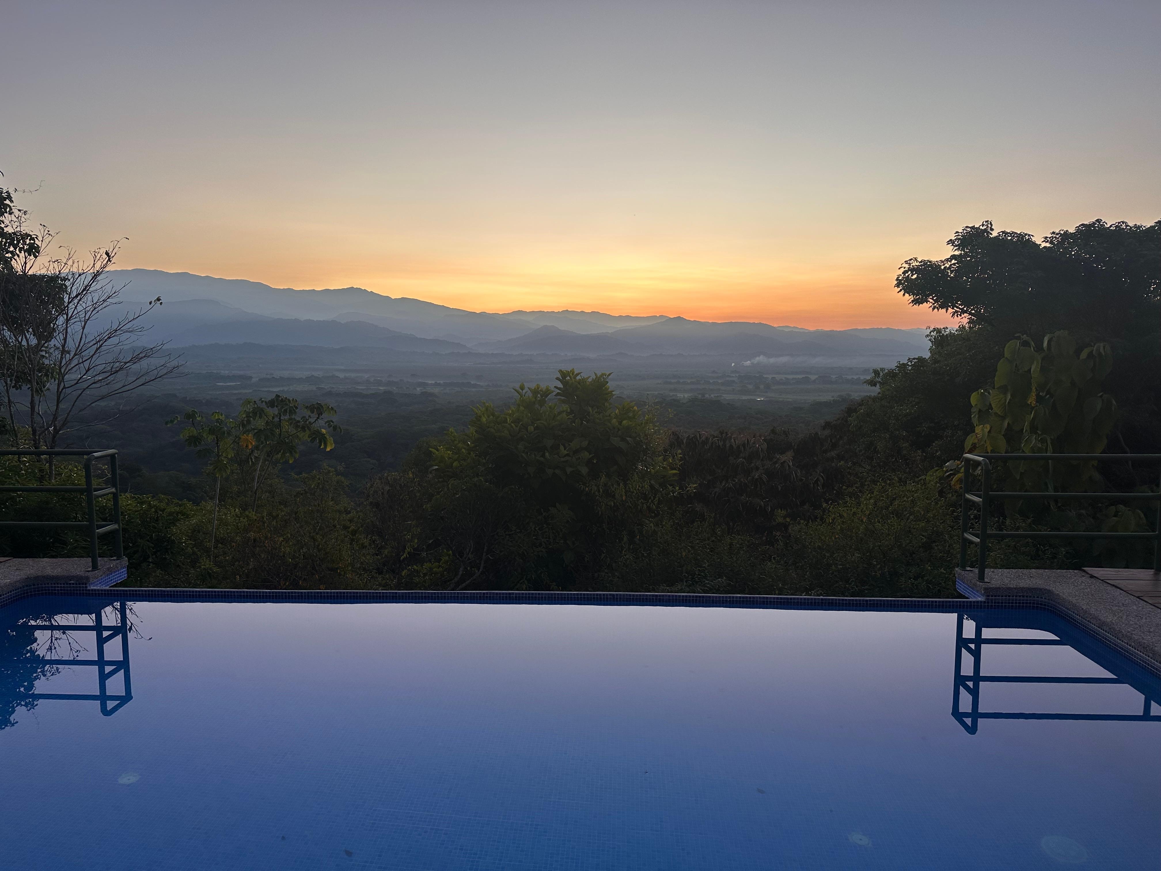 Amazing view at sunrise