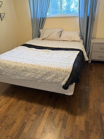 All of these photos were taken at a 6 pm arrival.2hrs delayed due to home not cleaned at 4 pm as promised.Water in most room due to pipe flooding. Not even close to posted photos in listing. White dust all over the floors bedding was not clean