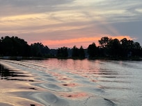Sunset on the lake