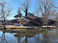 Walking in the park across my temp home.