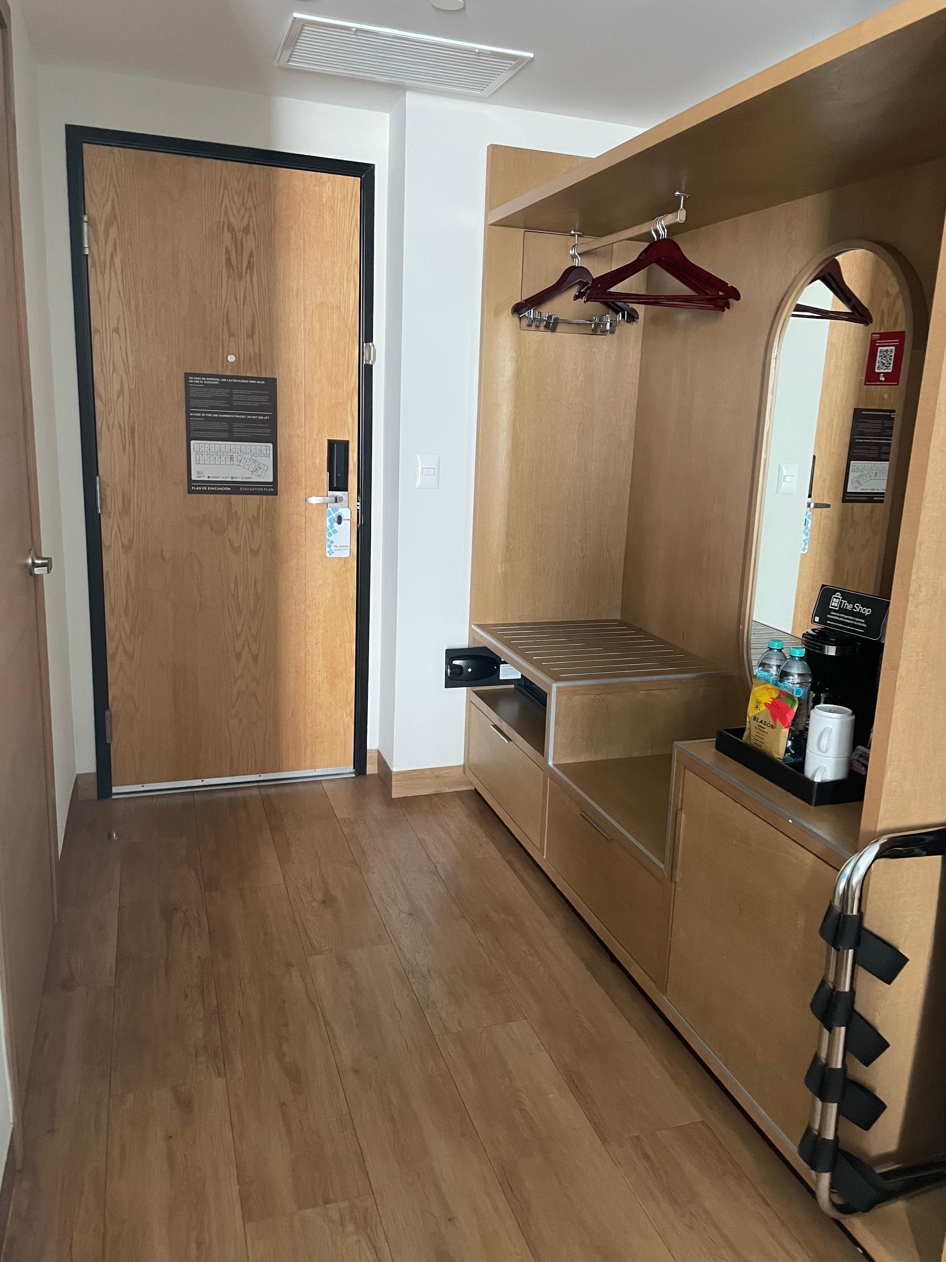 Nice little coffee maker which we appreciated at 4am