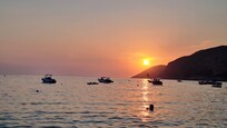 Sunset from Laja beach