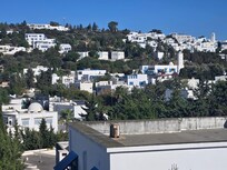 Sidi Bou Said from my hotel room.