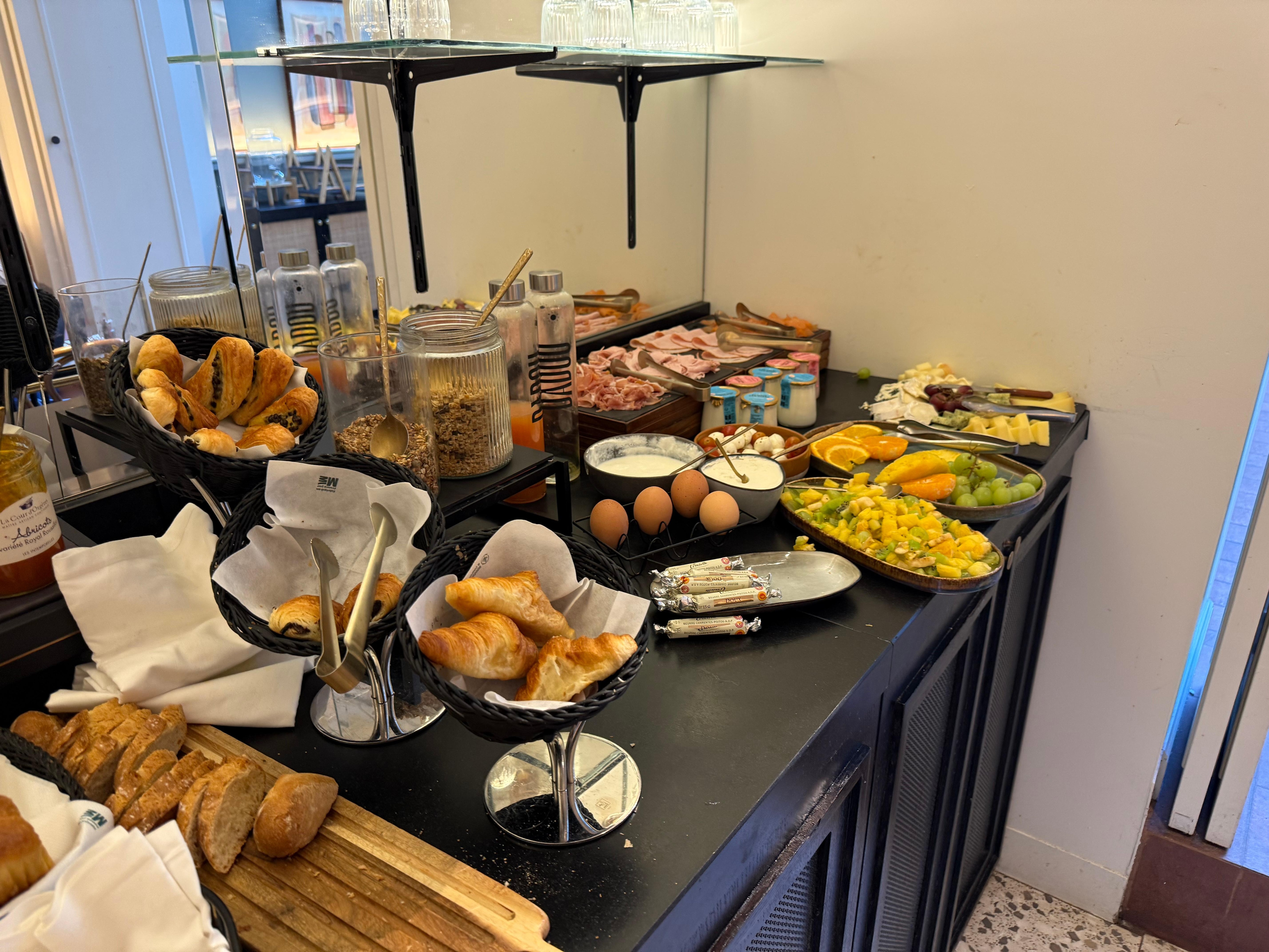 Delicious. Tres magnific!  The quiche was wonderful. 