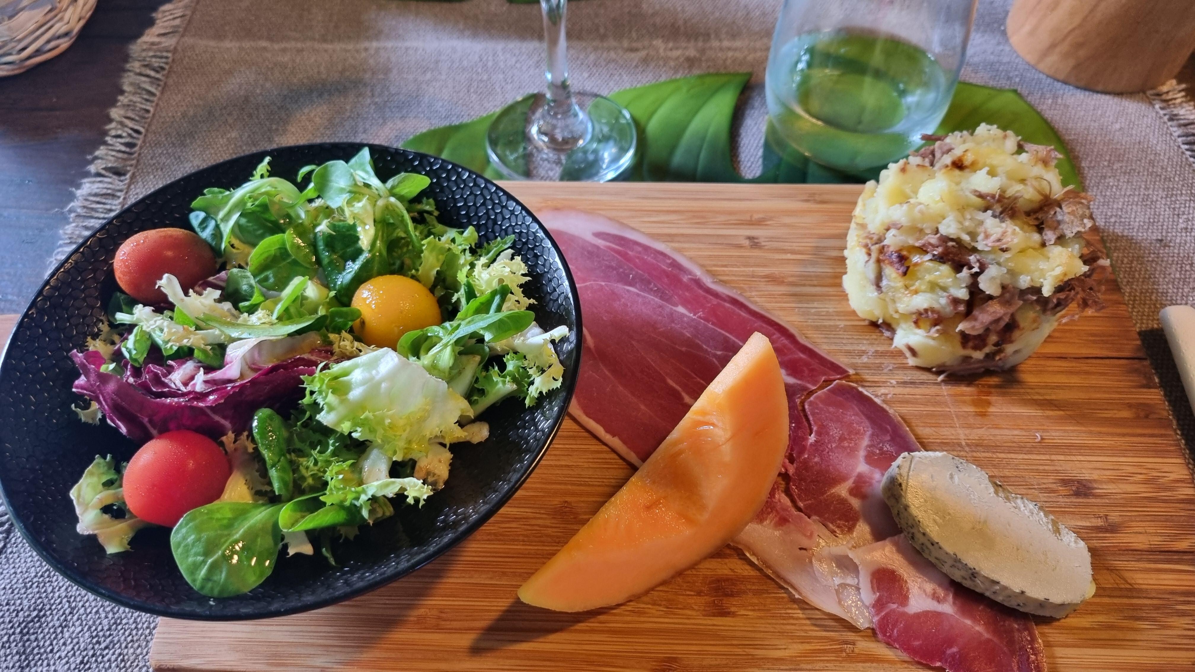 Une assiette gourmande