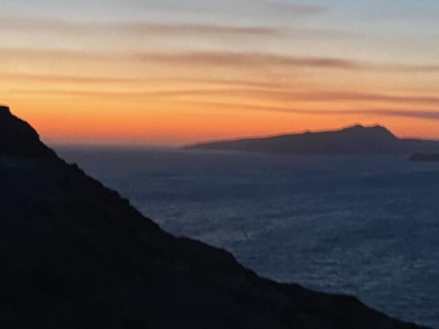 Sunset from the Sapphire Room 