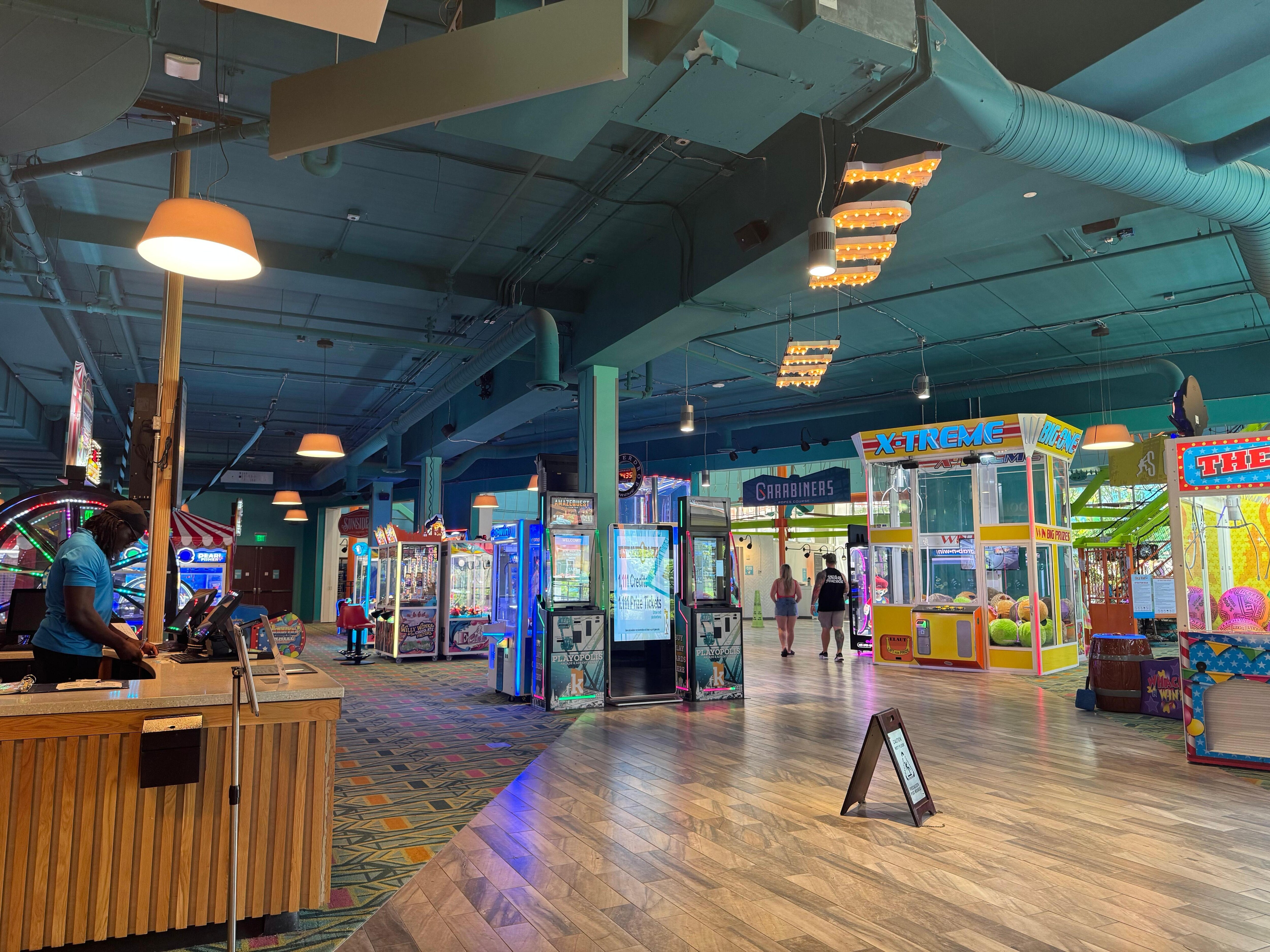 Arcade area