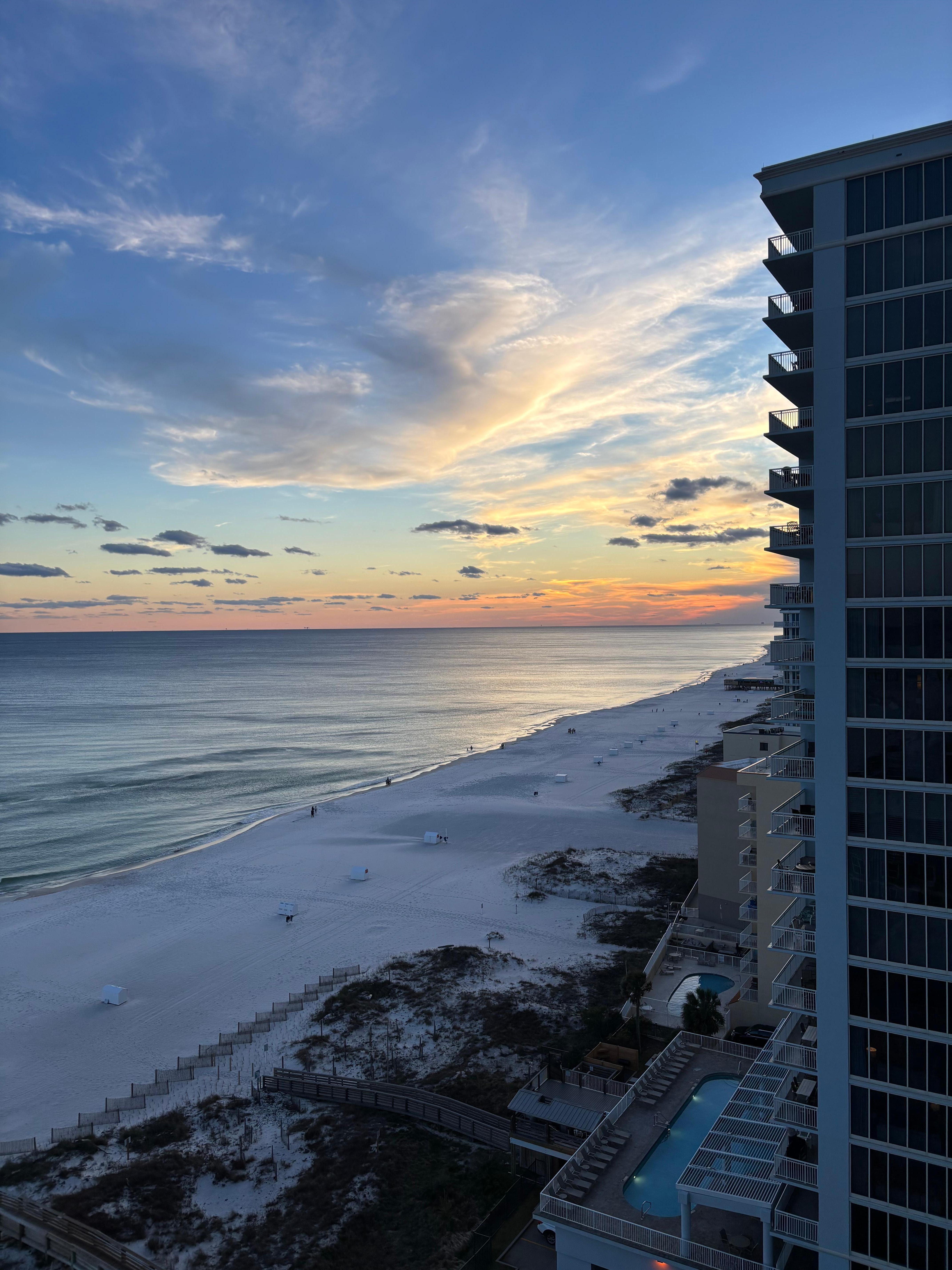 View from the balcony