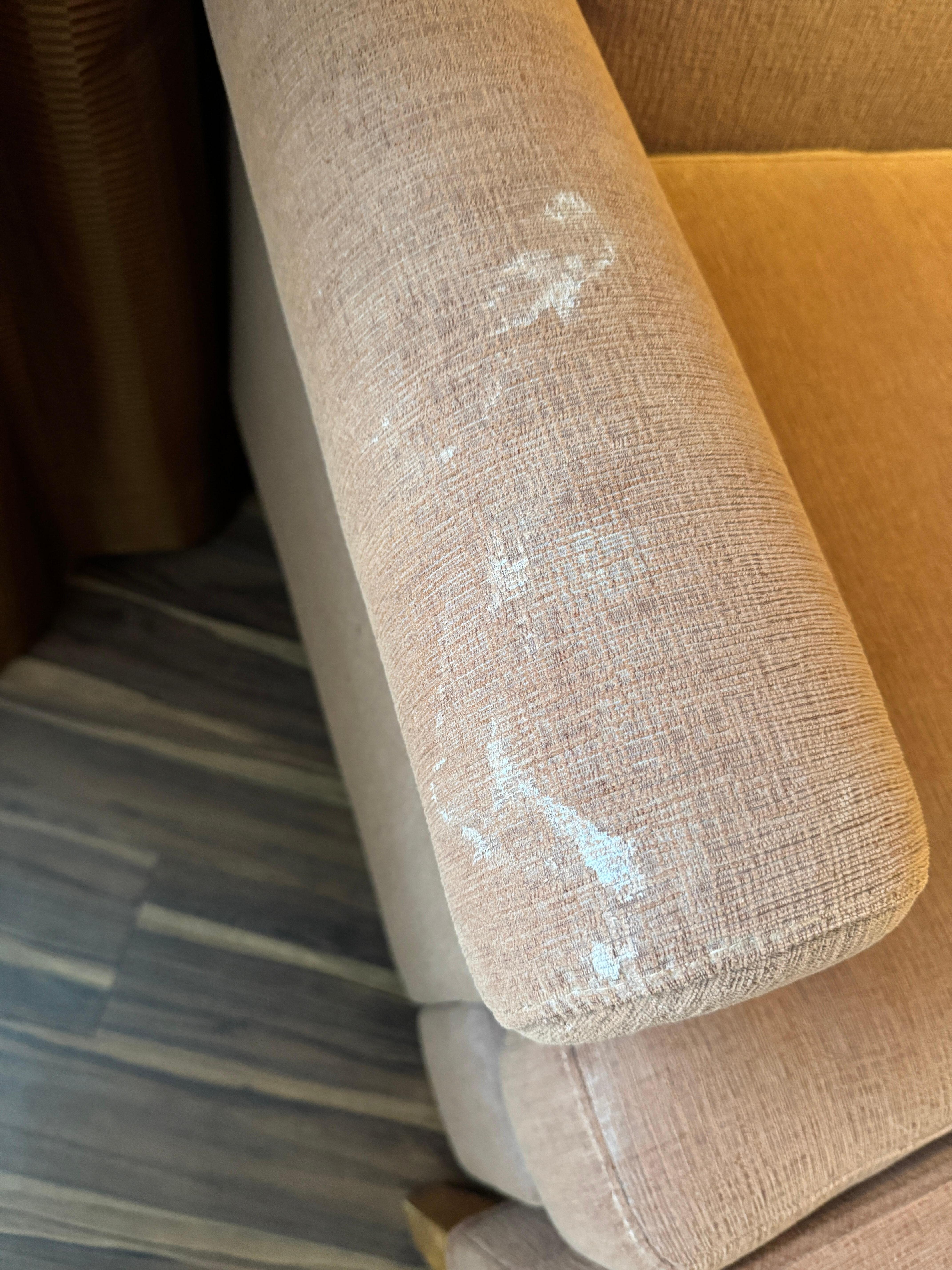 Stains on chair