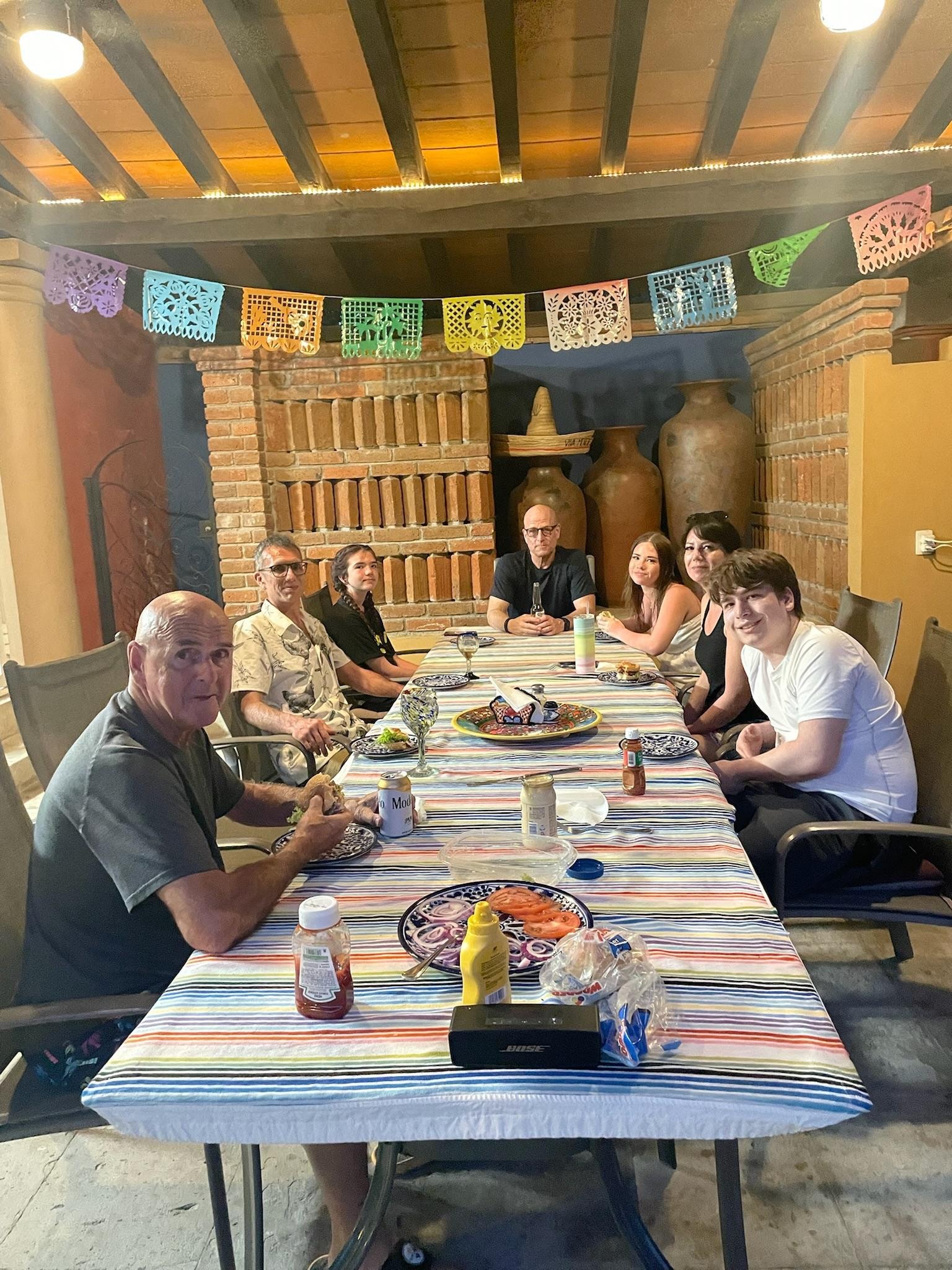Outside Patio located beside the Pool